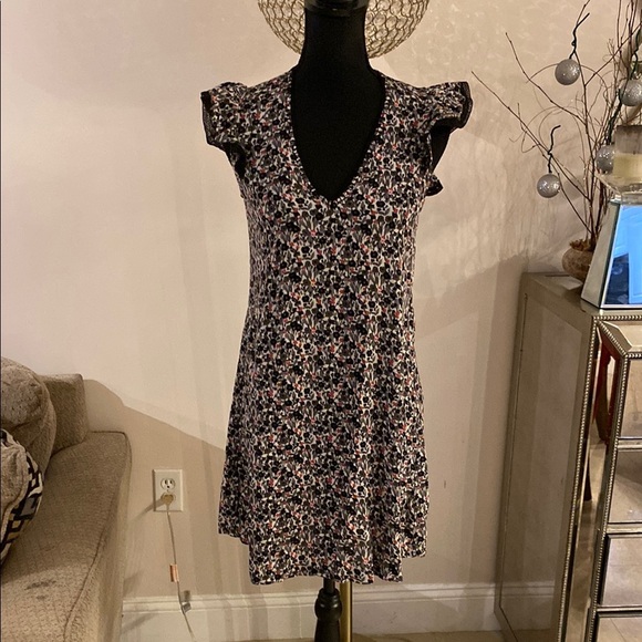 Zadig & Voltare Floral V-Neck Dress size XS - Picture 1 of 6